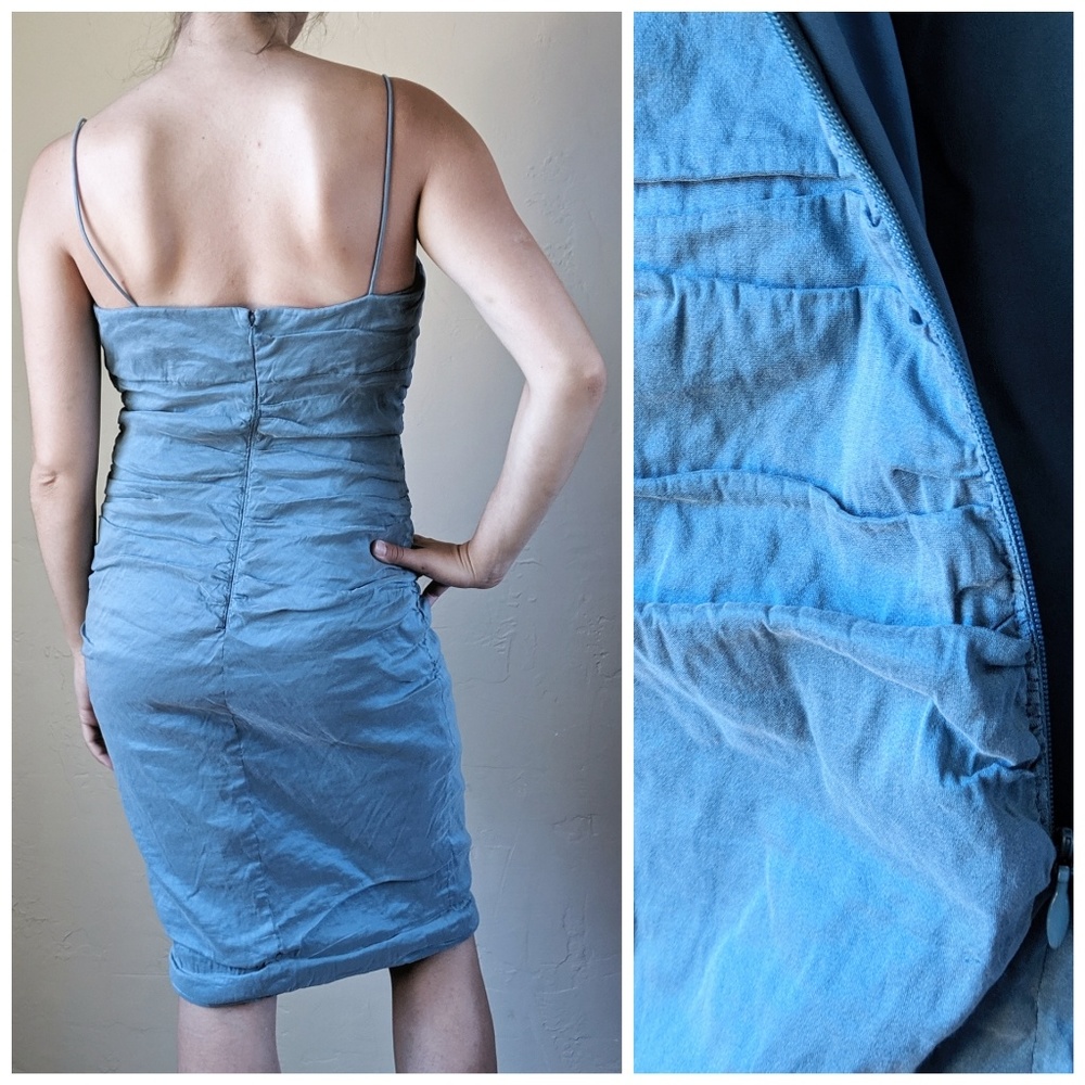Gorgeous Metallic Nicole Miller Bodycon Dress - Picture 6 of 8
